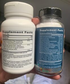 Vitality Adrenal Health & Cortisol Manager – Fight Fatigue, Feel Calm & Balanced – Healthy Cortisol, Focused Energy – Ashwagandha Supplement with Rhodiola, L-Tyrosine, Holy Basil – 60 Veg Capsules 51 71QF42oEQYL