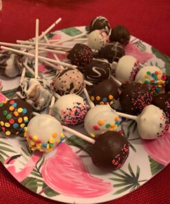 Tosnail 2 Pack of 20-Cavity Silicone Cake Pop Mold - Great for Hard Candy, Lollipop and Party Cupcake 45 71QFLa uQmL