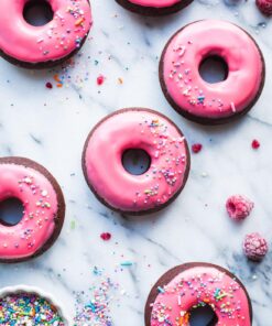 USA Pan Bakeware Aluminized Steel Donut Pan, 6-Well 18 71QFZeIRvKL