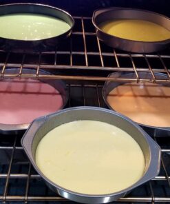 Amazon Basics Nonstick Round Baking Cake Pan, 9 Inch, Set of 2, Gray, 10.7x9.7x1.5cm 49 71QHN9rsDXL