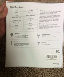 RENPHO Lite Massage Gun with Heat, Mini Massage Gun Deep Tissue, Type C Charging Portable Body Deep Tissue Massager Gun, Quiet Percussion Muscle Massage Gun, Gift for Mom-FSA and HSA Eligible Grey 58 71QHtAoRbnL