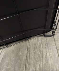 MidWest Homes for Pets Newly Enhanced Single Door iCrate Dog Crate, Includes Leak-Proof Pan, Floor Protecting Feet, Divider Panel & New Patented Features 55 71QIdD1SJ2L 2