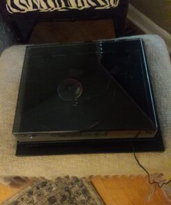 Fluance RT80 Classic High Fidelity Vinyl Turntable Record Player with Audio Technica AT91 Cartridge, Belt Drive, Built-in Preamp, Adjustable Counterweight, Solid Wood Plinth - Piano Black 41 71QIjcuhoBL