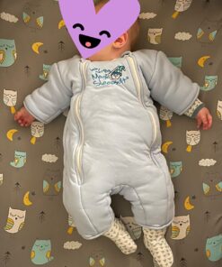 Baby Merlin's Magic Sleepsuit - 100% Cotton Baby Transition Swaddle - Baby Sleep Suit - Blue - 6-9 Months 28 71QJFsDouqL