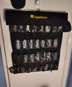 Spyderco Large SpyderPac - 30 Deep Pockets with Heavy Duty Polyester Design and Clear Plastic Window - SP1 42 71QKMdllIRL