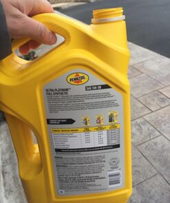 Pennzoil Ultra Platinum Full Synthetic 5W-30 Motor Oil (5-Quart, Single Pack) 5 Quart 27 71QKdc7298L