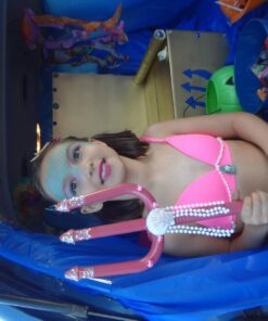 Kangaroo Devil Pitchfork for Pitchfork Devil Costume - Plastic Pitchfork - Devil Halloween Costumes Accessory for Kids and Adults - Red Fork & Black Handle - 4 Pieces - 44.25 Inches 25 71QLoLzKqML 3