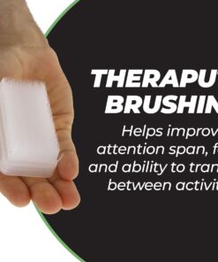 Wilbarger Therapy Brush - Therapressure Brush for Occupational Therapy for Sensory Brushing – Designed by Patricia Wilbarger – Use as Part of The Wilbarger Brushing Protocol – 12 Pack 11 71QMVCjY7bL