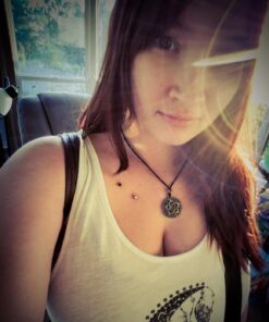 Pentacle of the Goddess Wiccan Jewelry Pagan Pentagram Necklace by Pepi 20 71QMZYlD6GL