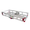 MaxxHaul 70108 Aluminum Cargo Carrier With High Side Rails- Trailer Hitch Mount For RV's, Trucks, SUV's, Vans, Cars With 2" Hitch Receiver - 500-lb Load Capacity, Grey, 49" x 22.5" 17 71QMpOI6mrL