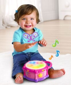LeapFrog Learn & Groove Color Play Drum Bilingual, Pink (Amazon Exclusive) 20 71QN0BFdnoL 1