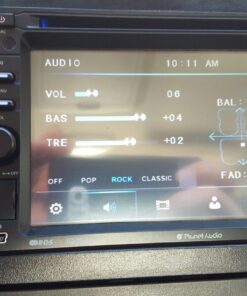 Planet Audio P9640B Car Audio Stereo System - 6.2 Inch Double Din, LCD Touchscreen, Bluetooth Audio and Hands-Free Calling, CD Player, DVD, USB, SD, AUX in, AM/FM Radio Receiver 54 71QNF8TGMGL