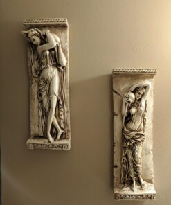 Design Toscano Water Maidens Wall Friezes (Set Includes: Dordogne & Seine), 22 Inch, Set of Two, Two Tone Stone 30 71QNMAQs0XL