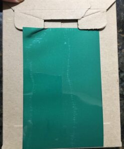 CMS MAGNETICS - 4x6" Green Magnetic Flux Viewing Film for Revealing Hidden Magnetic Field Patterns in Permanent Magnets for Science Projects, Research and STEM Education in Magnetism 4 x 6" Green Film 17 71QO UIMfhL