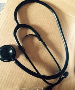 MDF® Dual Head Lightweight Stethoscope - All Black (MDF747-BO) Black (Blackout) 32 71QOH3VMx0L