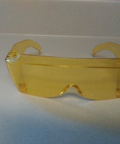 Calabria 3000 Large Square FitOver Safety Glasses with 100% UV Protection Yellow 17 71QOOAd3QpL