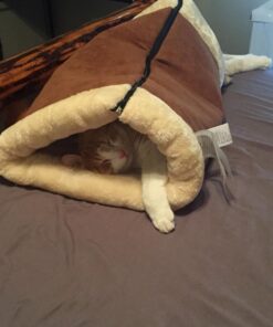 Kitty Shack - 2 in 1 Tube Cat Mat and Bed, Pet Accessories 53 71QPWsc0HkL