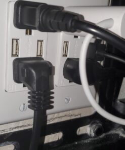 TOPGREENER 3.6A USB Wall Outlet Charger(Upgraded), 15A Duplex Tamper-Resistant Receptacles Plug, Charging Power Outlet with USB Ports, Electrical USB Socket, UL Listed, TU2153A-6PCS, White, 6 Pack 15 Amp 30 71QPz FB0eL