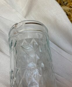 VERONES Mason Jars 8 OZ, 8 OZ Canning Jars Jelly Jars With Regular Lids, Ideal for Jam, Honey, Wedding Favors, Shower Favors, 15 PACK Diamond-15pack-8oz 30 71QQ8W6OGZL