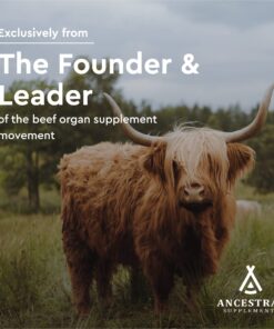 Ancestral Supplements Grass Fed Beef Kidney Supplement, 3000mg, DAO Enzyme Supplement, Kidney Support for Urinary and Histamine Health, Selenium, B12, Non GMO, 180 Capsules 180 Count (Pack of 1) 20 71QQAgyB0EL