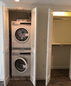 27" x 25" x 2.5" Compact Washing Machine Drip Pan (Stainless Steel) | Water Damage Prevention | No Leak | Made In The USA | Welded Water Tight | Killarney Metals Stainless Steel 8 71QQG8ObxQL