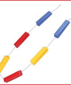 edxeducation Step-a-Logs - Supplies for Physical Play - Indoor and Outdoor - Exercise and Gross Motor Skills - Stackable - Build Coordination 21 71QS15qswsL