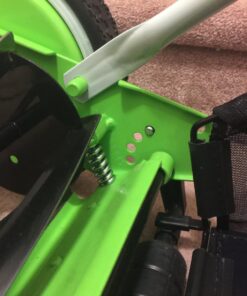 Greenworks 16-Inch Reel Lawn Mower with Grass Catcher 25052,Black/Green, 47"D x 22"W x 29.75"H 16" Reel Mower 48 71QS8NcoA L