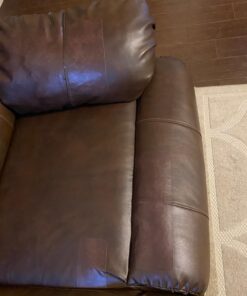 ONine Leather Repair Patch,Self-Adhesive Couch Patch,Multicolor Available Scratch Leather 8X11 Inch Peel and Stick for Sofas, Car Seats Hand Bags Jackets(New Dark Brown) 8" x 11" New Dark Brown 47 71QSWTRLhTL