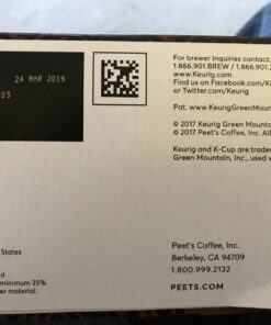 Peet's Coffee, Dark Roast K-Cup Pods for Keurig Brewers - Major Dickason's Blend 32 Count (1 Box of 32 K-Cup Pods) Major Dickason's - 32 K-Cups 32 Count (Pack of 1) 23 71QUvZoc9iL