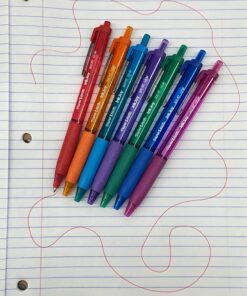 Paper Mate InkJoy 300RT Retractable Ballpoint Pens, Medium Point (1.0mm), Assorted, 8 Count 8-count - Assorted 41 71QV sPNKCL