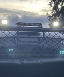 Nilight Led Pods Fog Lights - 18W 1260LM Flood Lights for Off Road, Boats - 2 Year Warranty 37 71QWb95PbOL