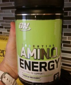Optimum Nutrition Amino Energy - Pre Workout with Green Tea, BCAA, Amino Acids, Keto Friendly, Green Coffee Extract, Energy Powder - Green Apple, 30 Servings (Packaging May Vary) 30 Servings (Pack of 1) 32 71QYVFHQuhL