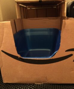 Van Ness Pets Large Open High Sided Cat Litter Box, Blue, CP2HS Pack of 1 25 71QYn20u33L