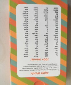 Think Tank Scholar 520 Sight Words Flash Cards (Award-Winning) Set - Preschool (Pre K) Kindergarten 1st 2nd 3rd Grade Homeschool (Kids Ages 3, 4, 5, 6, 7, 8, 9) Dolch & Fry High Frequency Sight Word Sight Words Bundle 52 71QZOnzWWdL