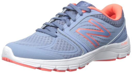 New Balance Women's 575v2 Comfort Ride Running Shoe 9 Blue Gray/Coral