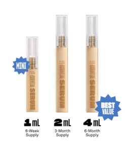 Babe Original Babe Lash Essential Eyelash Premium Growth Serum - Fuller & Longer Looking Voluminous Eyelashes, Advanced Lash Enhancing Treatment for Natural Lashes, Extensions & Eyebrows, Vegan & Cruelty-Free 0.14 Fl Oz (Pack of 1) 33 71QaqazyiZL 1