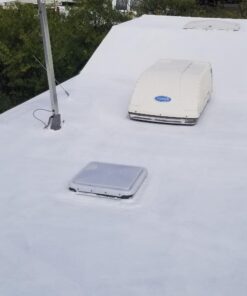 Rubberseal Liquid Rubber Waterproofing and Protective Coating - Roll On White (1 Gallon, White) 1 Gallon 33 71QbJXZTYFL