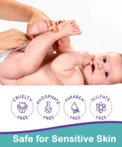 Doctor Butler's Organic Baby Wipes - Hypoallergenic & All-Natural Fragrance Free Baby Wipes Safe for Sensitive Skin and During Postpartum Recovery with Chamomile & Essential Oils (1pk – 60 Wipes) 12 71QbRM8qk5L