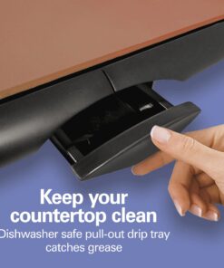 Hamilton Beach 38518R Durathon Ceramic Griddle, 200 sq. in, Black 25 71QbTeE4JLL