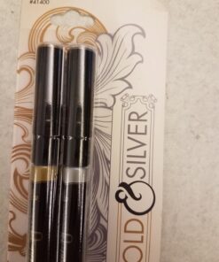 Pilot Metallic Permanent Paint Markers, 1 Each Gold & Silver, Extra Fine Point, Set of 2 (41400) 41 71QbiVbW HL 2