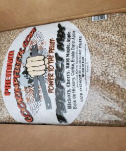 CookinPellets Perfect Mix Natural Hardwood Hickory, Cherry, Hard Maple, and Apple BBQ Grill Wood Pellets for Pellet Grill and Pellet Smoker, 40 Lb Bag 44 71QcOuNIHdL