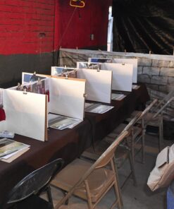 Flipside Products 24 Pack White Study Carrels, 12”x48” Privacy Boards, Student Privacy and Focus Booth for The Classroom, Desk Divider Cubby for Tests, Made in USA 15 71Qcu0I9TpL