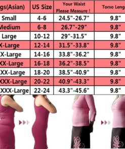 Alternative view of Waist Trainer Corset for Women Sport Workout Body Shaper Tummy Control with Adjustable Hooks Black Medium