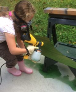 Wagner Spraytech 0417005 HVLP Control Spray Stain Sprayer, Ideal for Staining and Sealing Decks, Fences, and Lattice Painter 27 71QeNDK0YjL