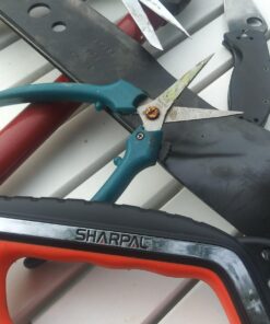 SHARPAL 103N All-in-1 Knife Garden Tool Multi-Sharpener for Lawn Mower Blade, Axe, Hatchet, Machete, Pruner, Hedge Shears, Scissors 44 71QeQrZVhZL