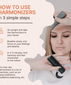 Genuine Shungite Cylinders Harmonizers Set | Shungite & Soapstone Egyptian Rods | Polished Harmonizers from Karelia | Real Shungite Healing Cylinders for Yoga Meditation Chakra Balancing Reiki HCP1 14 71QeUYZXLL