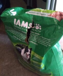 IAMS Adult Minichunks Small Kibble High Protein Dry Dog Food with Real Chicken, 30 lb. Bag,(Packaging may vary) 0 30 Pound (Pack of 1) 45 71Qex9SdxL