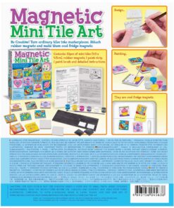 4M Magnetic Mini Tile Art, Art & Crafts DIY Kit, For Boys & Girls Ages 8+ 28 71QfvcrLsL