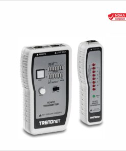 Alternative view of TRENDnet Network Cable Tester, Tests Ethernet/USB & BNC Cables, Accurately Test Pin Configurations up to 300M (984 ft), TC-NT2, Black Network Cables Tester