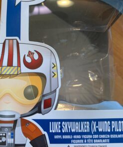 Funko Pop! Star Wars Luke Skywalker X-Wing Pilot Vinyl Bobble-Head Figure 11 71QhM0prqYL